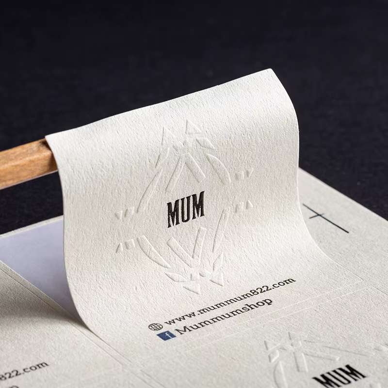 Autocollants personnalisés d'anniversaire de mariage Logo en relief papier spécial