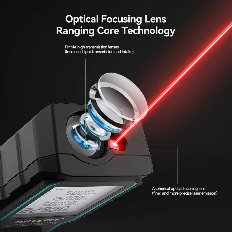 MILESEEY metre laser, telemetres laser