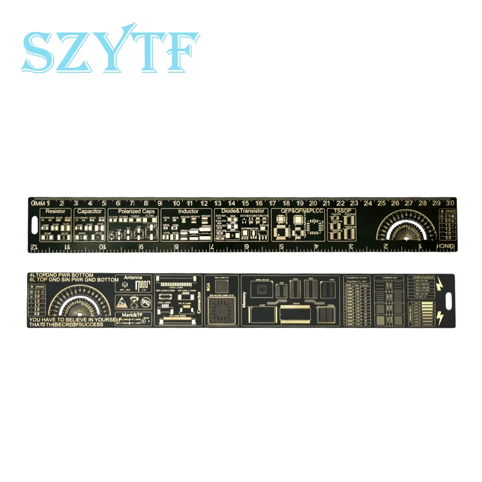 Règle PCB 5 types 9CM 15CM 20CM 25CM 30CM