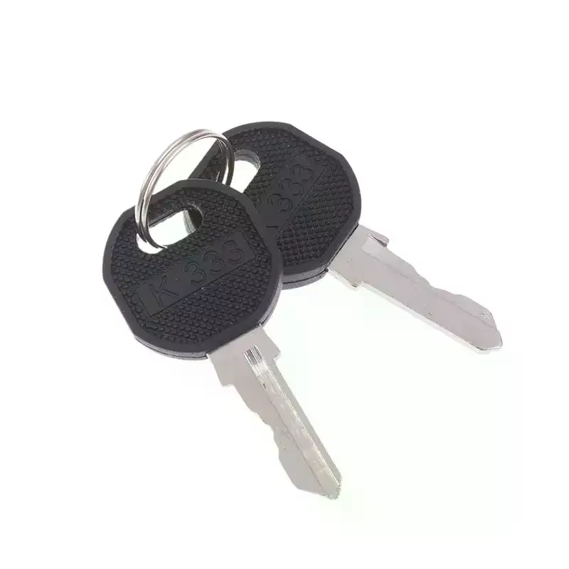 2 pièces K333 clés clé de casier de caravane pour Emka EK333 Elddis clé