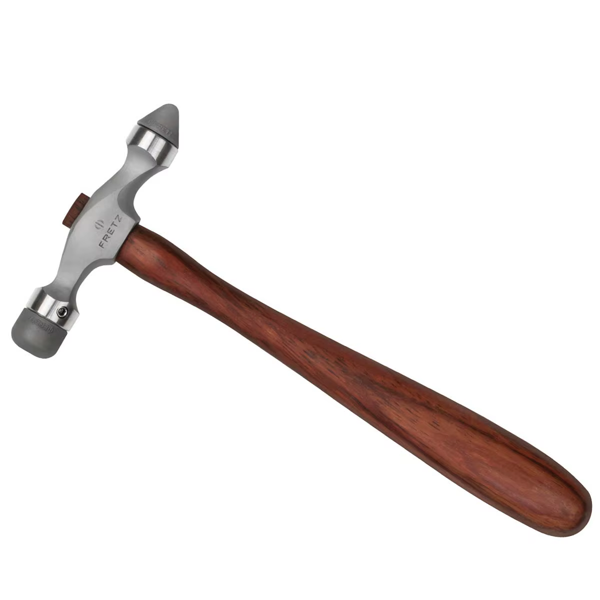 Marteau à double extrémité Fretz HMR-7 avec 9 embouts interchangeables en nylon pour le façonnage