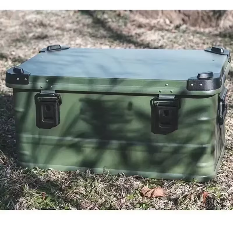 Mallette de rangement portable en alliage d'aluminium et de magnésium pour voiture