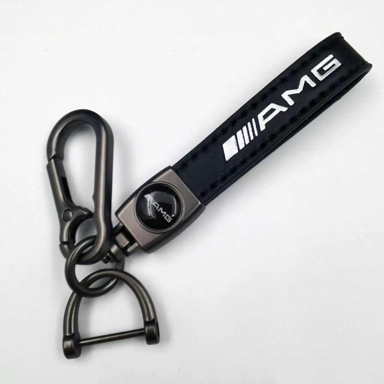 Porte-clés en cuir pour voiture