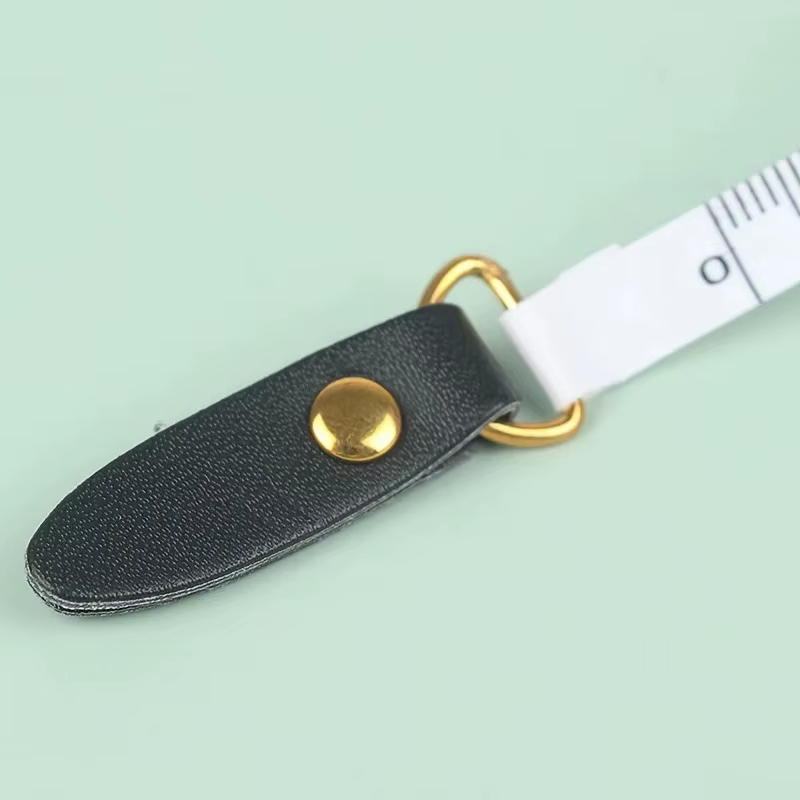 Mini ruban à mesurer rétractable Portable en cuir PU