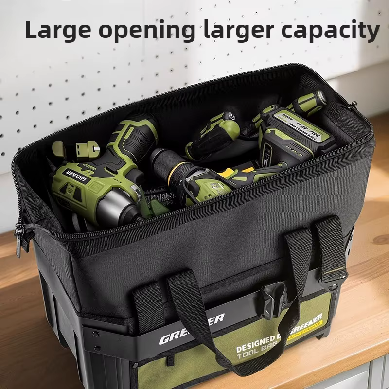 Electrician Tool Storage Bag Portable Durable Toolkit Waterproof Hardware Heavy Duty Tools Organizer