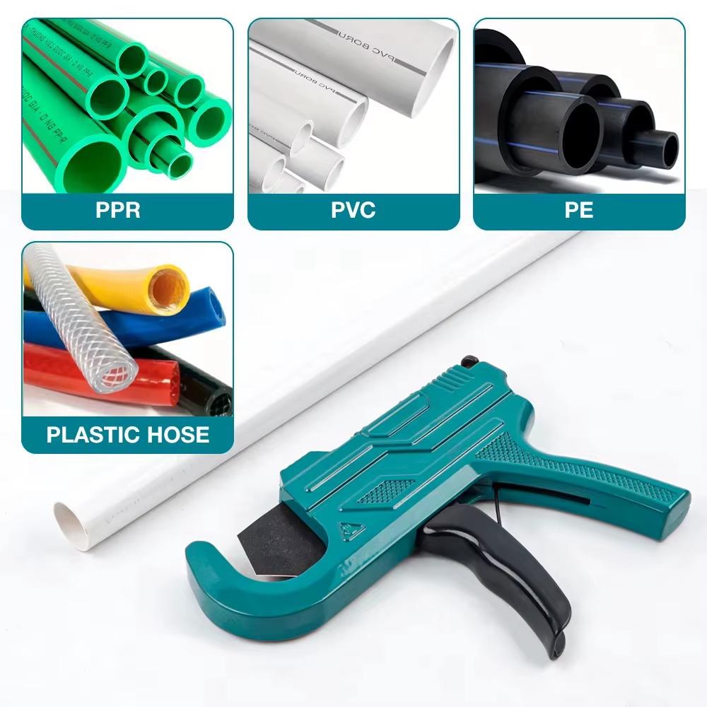 Coupe-tube en PVC de 1-5/8 " (42 mm) pour tuyaux en PE
