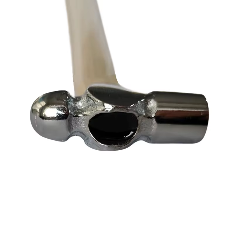 Mini marteau à tête ronde avec manche en bois – Outil polyvalent pour casser les noix et échapper aux situations