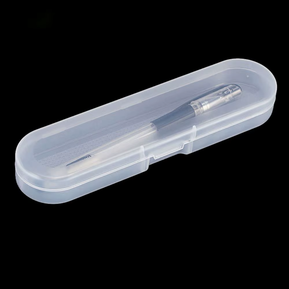 Boîte de rangement en plastique Transparent et rigide