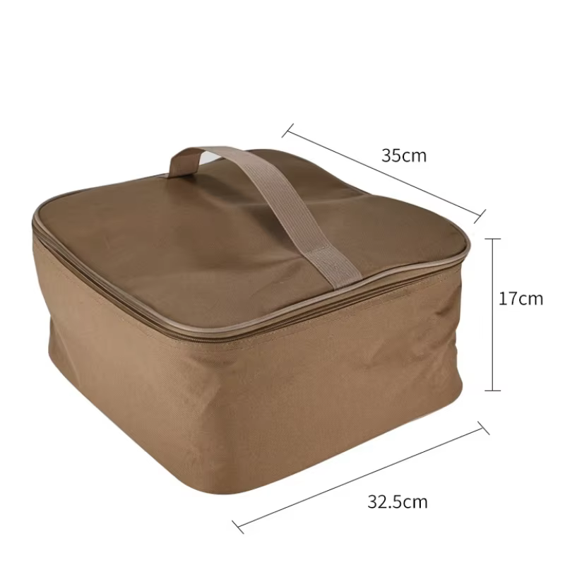 Sac de rangement de réservoir de gaz de Camping en plein air de grande capacité avec sac à outils de caractéristique de