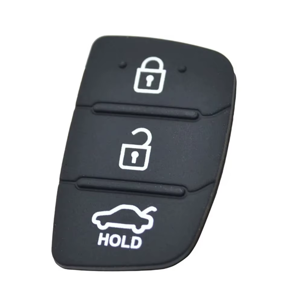 Coque de clé de réparation de voiture en caoutchouc de remplacement