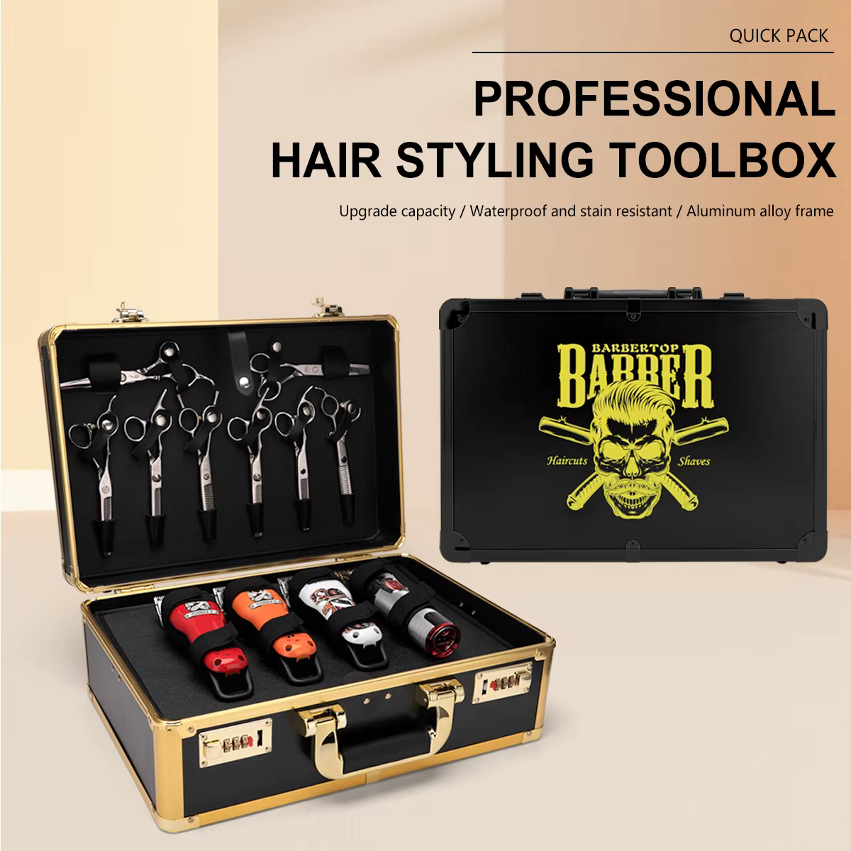 Boîte à outils de Salon professionnelle