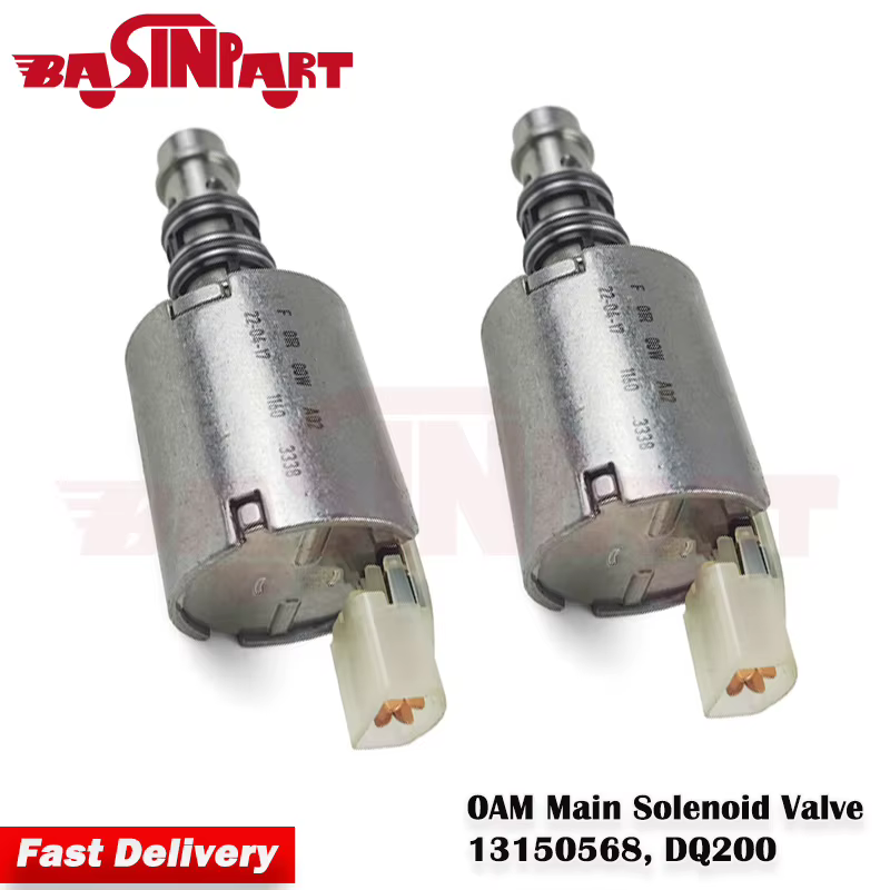 Boîte de vitesses automatique DSG 0AM DQ200 OAM d'origine pour VW Audi Seat Skoda 13150568 0AM Solénoïde de pression d'huile principal