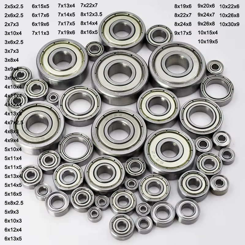 10/50 pièces Roulements miniatures de 2mm