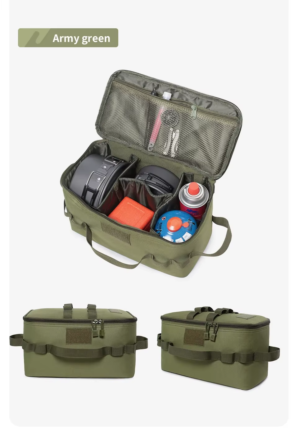 Sac de rangement pour bouteille de gaz de camping en plein air