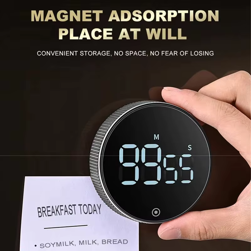 DINRGO minuterie de cuisine magnétique