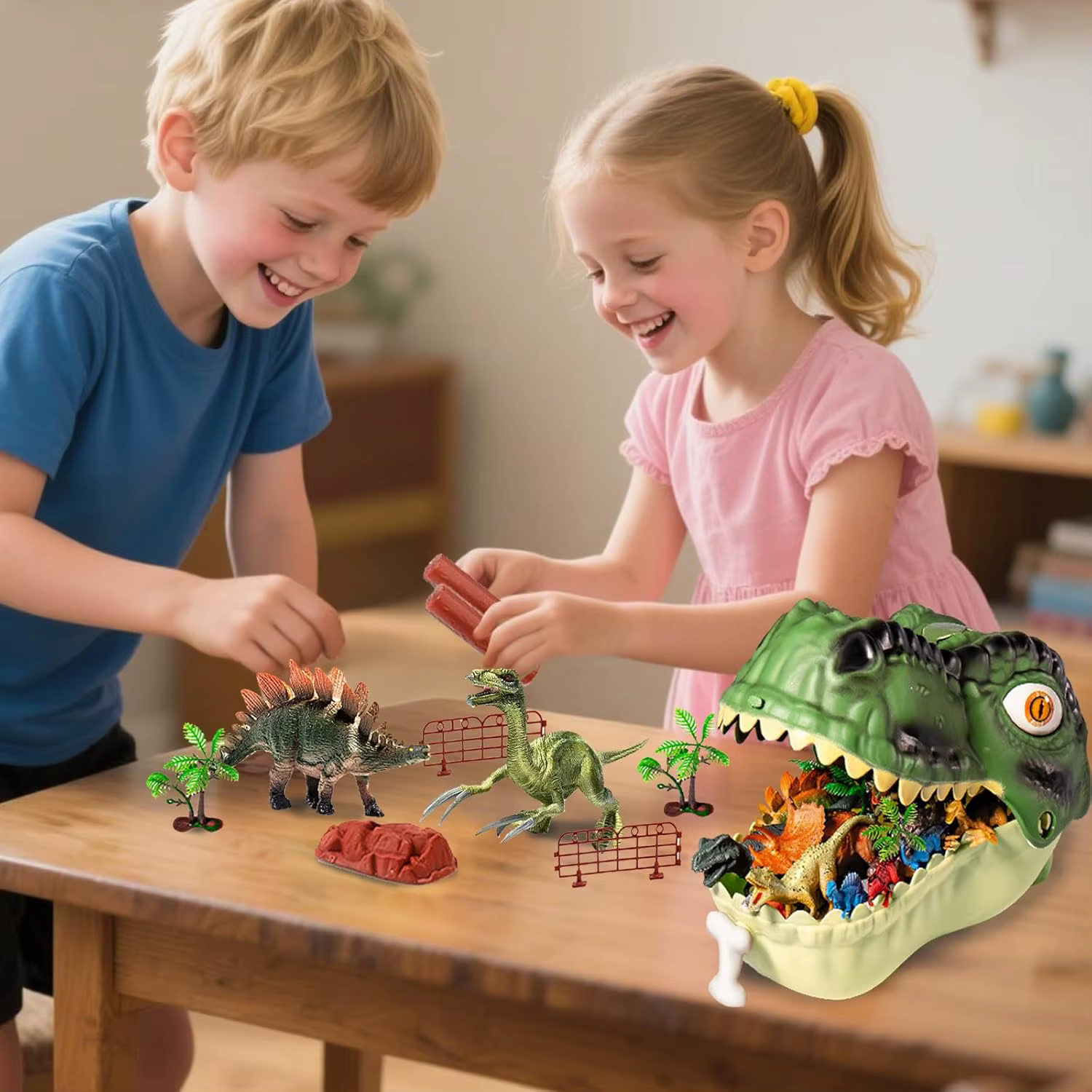Jouet de dinosaure 46 pièces