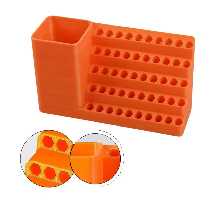 1 pièce Organisateur de têtes de tournevis et embouts à queue hexagonale