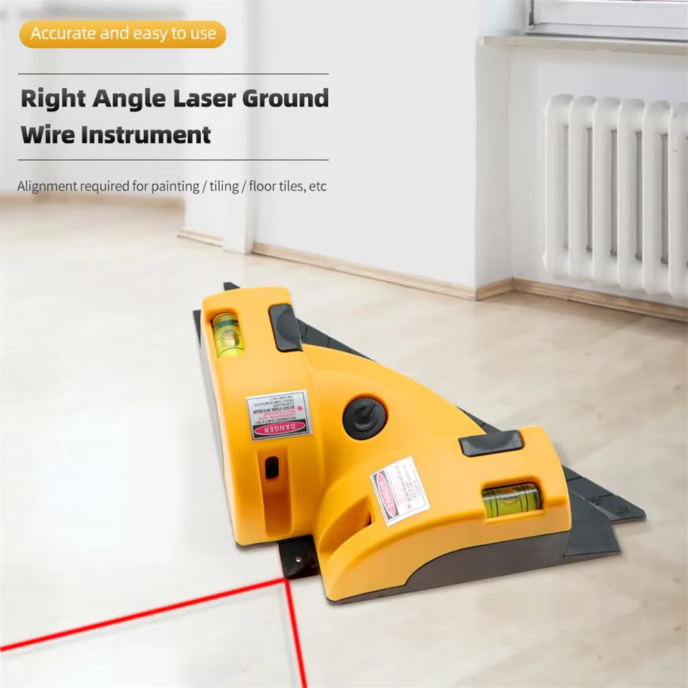Ligne horizontale verticale mesure précise de niveau du laser 90 ° infrarouge de plancher de place de projection