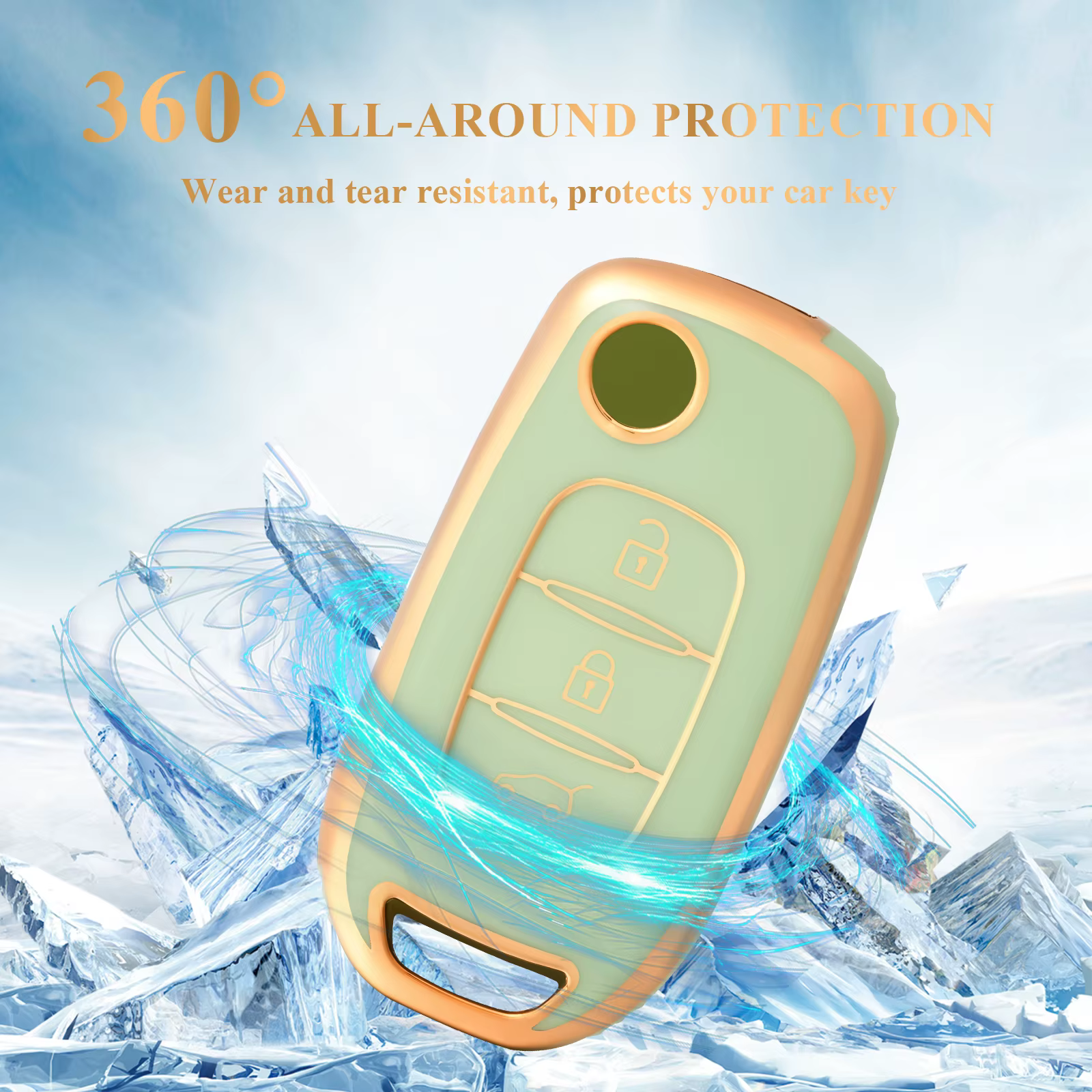 Housse de protection pour clé de voiture