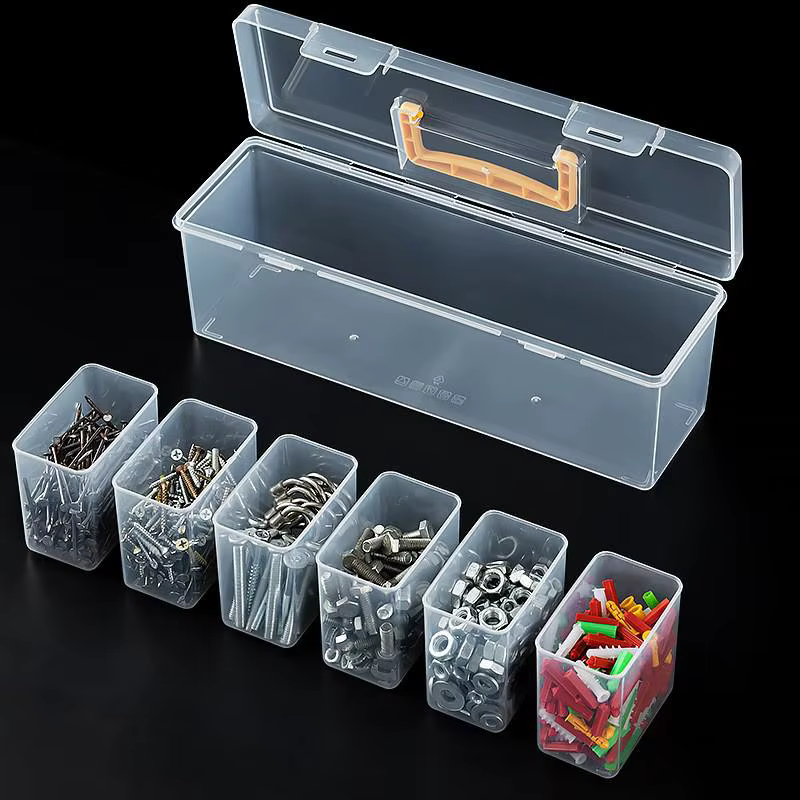 【Boîte à outils transparente vide