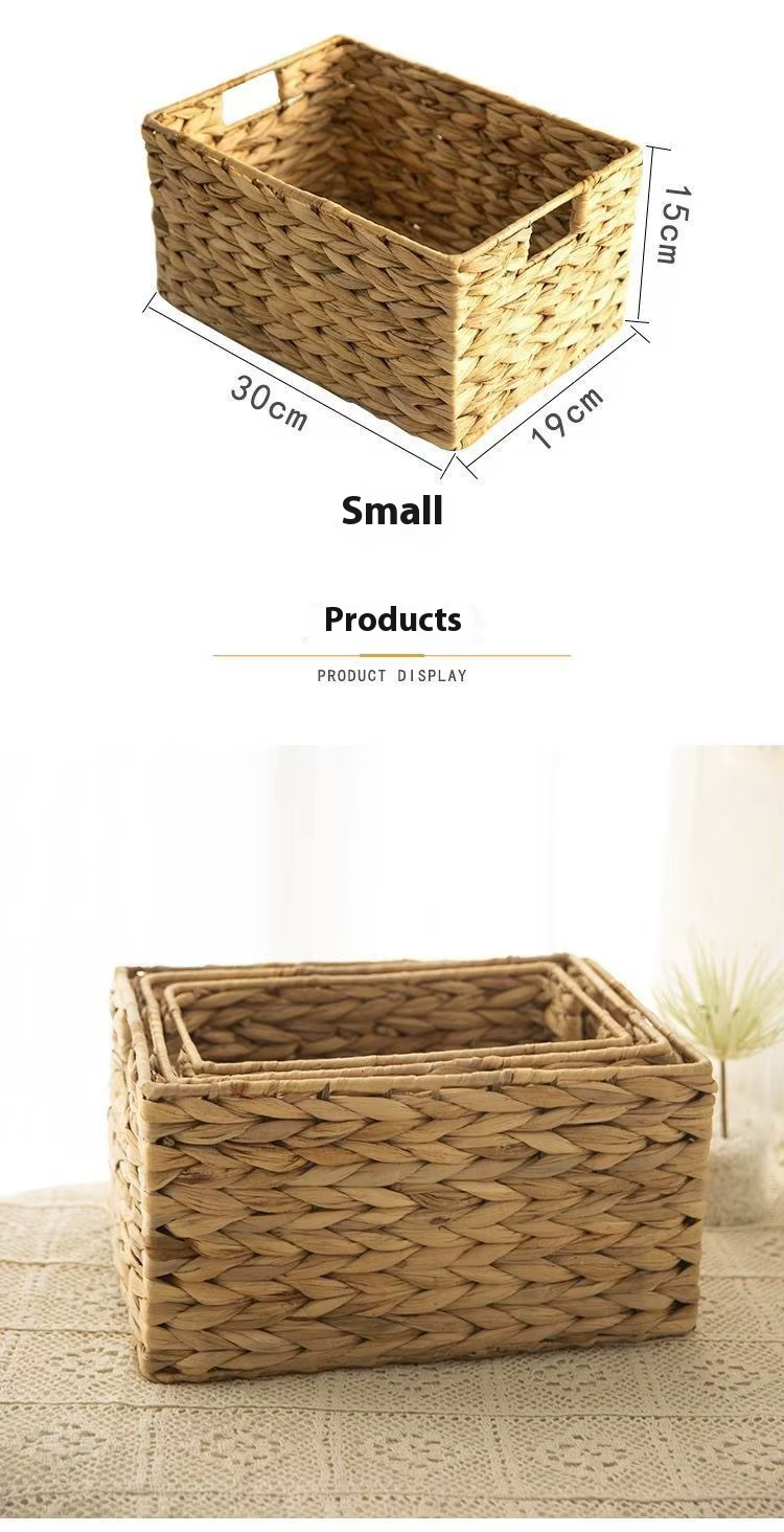Panier de rangement tissé à la main