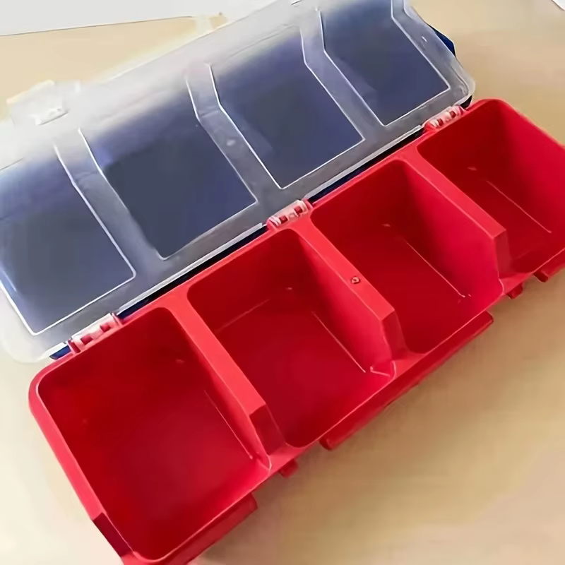 Boîte de rangement multi-compartiments pour vis et petites pièces