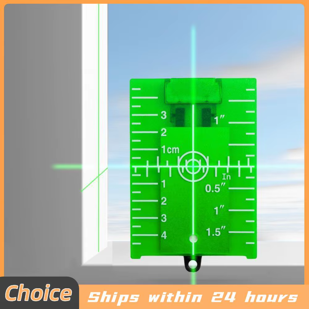 Plaque de nivellement laser verticale/horizontale avec ligne rouge/verte