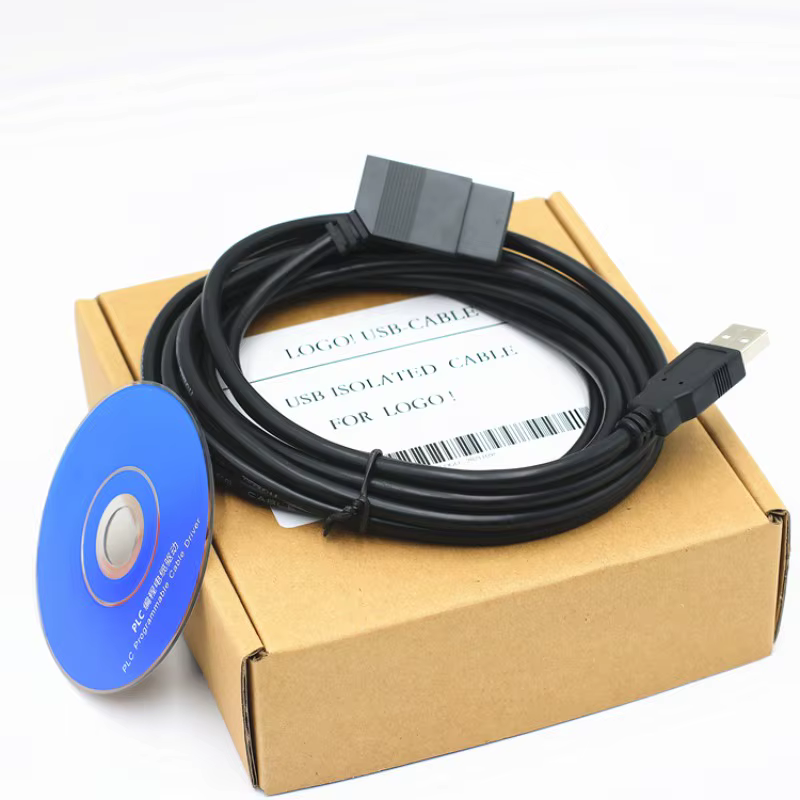 Câble isolé de programmation pour LOGO de la série PLC, USB-LOGO Câble USB RS232, 1MD08 1HB08 1FB08