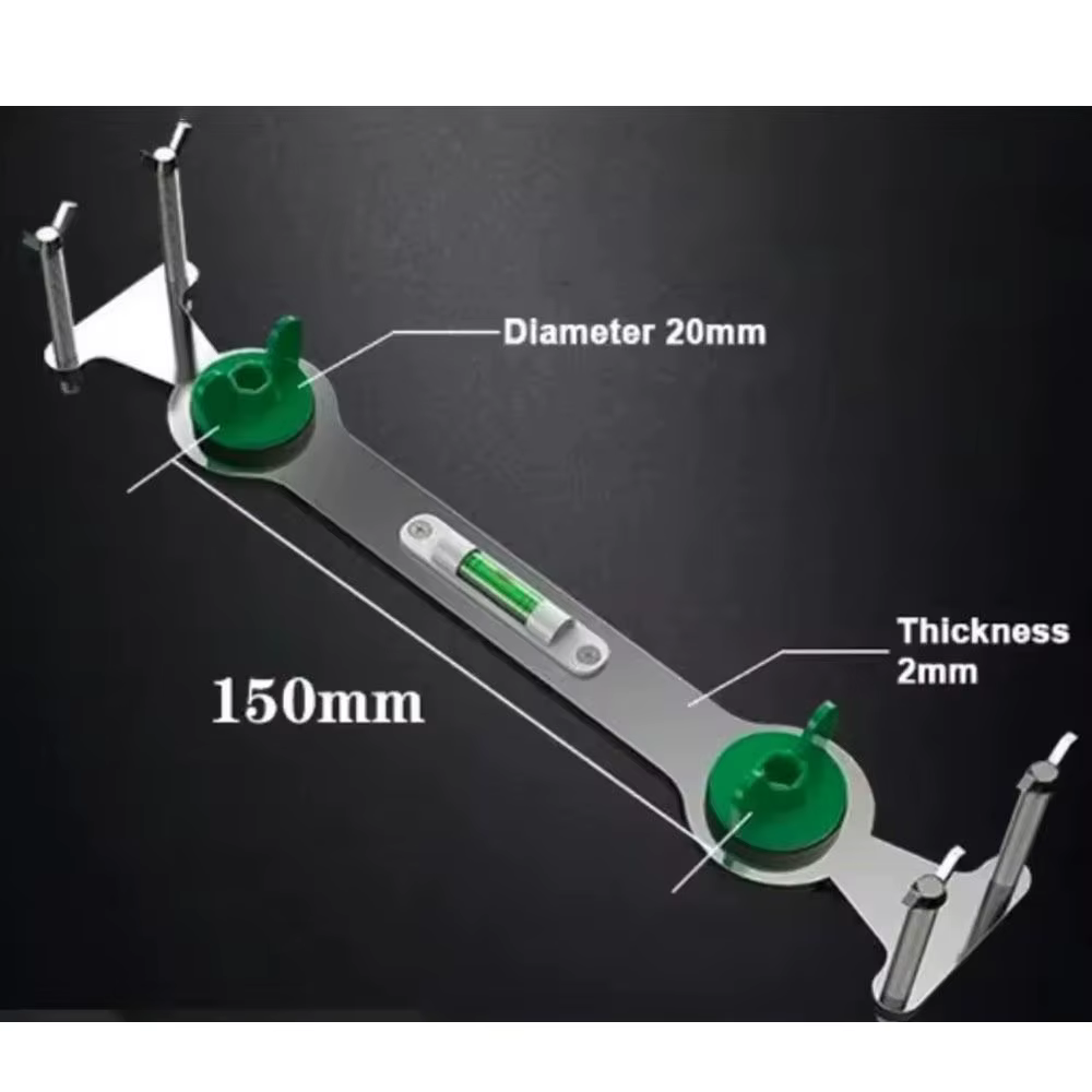 Niveleur de tuyau d'eau chaude et froide en acier inoxydable