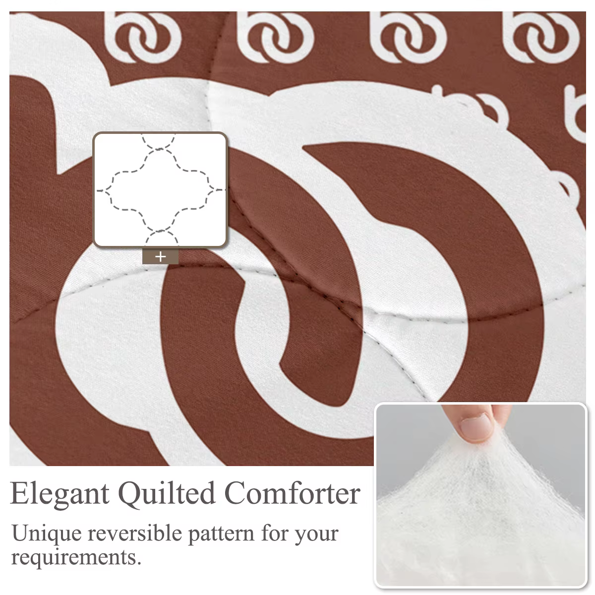 BeddingOutlet-Parure de lit avec impression de photo personnalisée à la demande, ensemble de literie avec logo et documents, conception personnalisée, couette avec couvre-oreillers, bricolage, 3 pièce
