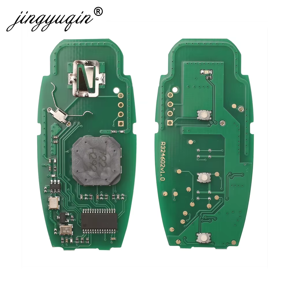 Jingyuqin TS008 clé de voiture intelligente pour Suzuki Swift Kizashi 2010-2018 2/3 boutons télécommande 433MHz PCF7952 ID46 37172-71L10 /57L11 pas de logo