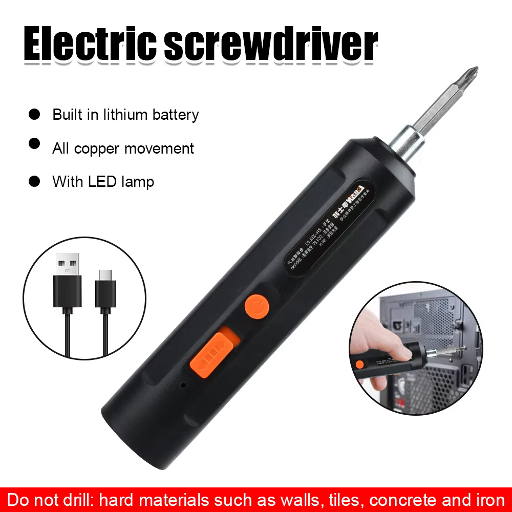 Tournevis électrique à chargement USB