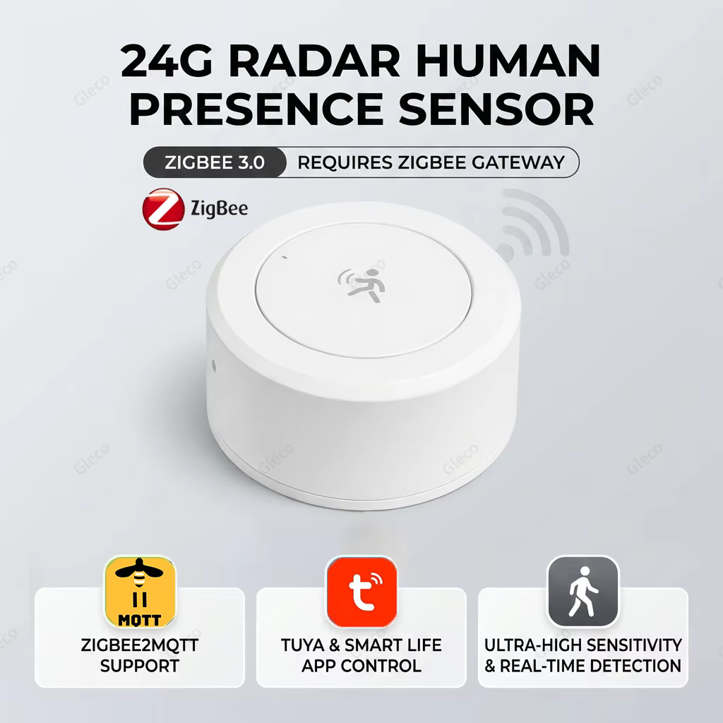 Capteur de présence radar Zigbee 24G Mmwave