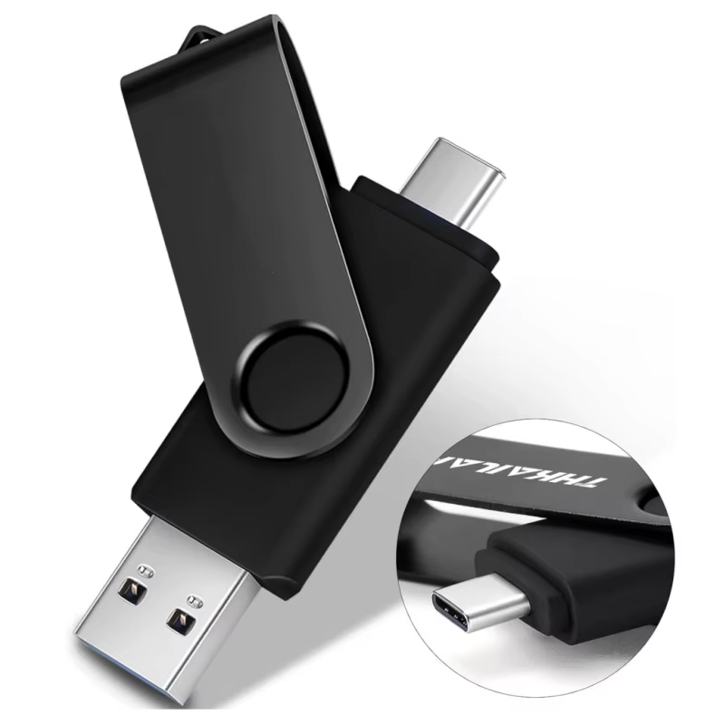 Clé USB avec Logo personnalisé, 128 mo, 256 mo, 1 go, 2 go, type-c, double usage, rotative, 128 go, 64 go, 32 go, pour photographe et Smartphone