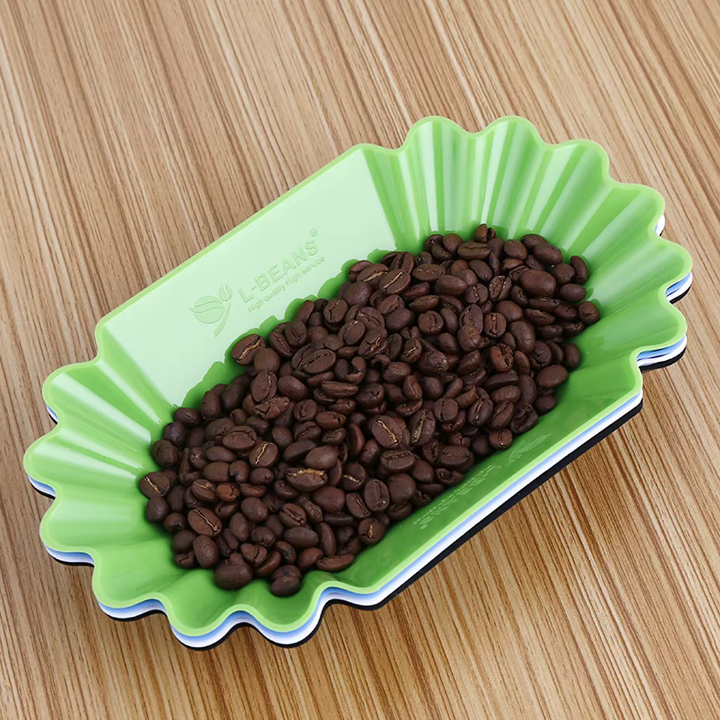 Assiette Ovale en Plastique pour Grains de Café, Snack, Dessert, Fruit, Escalade, Pique-Nique, Ustensiles pour ix, Mariage, Bonbons, Affichage des citrouille