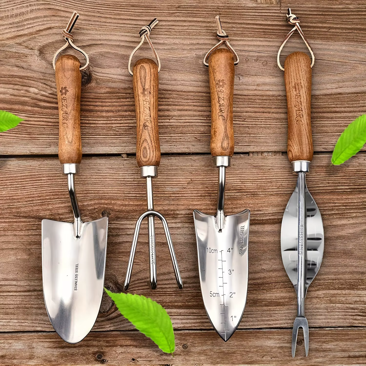 Outil de jardin robuste 4 pièces/ensemble