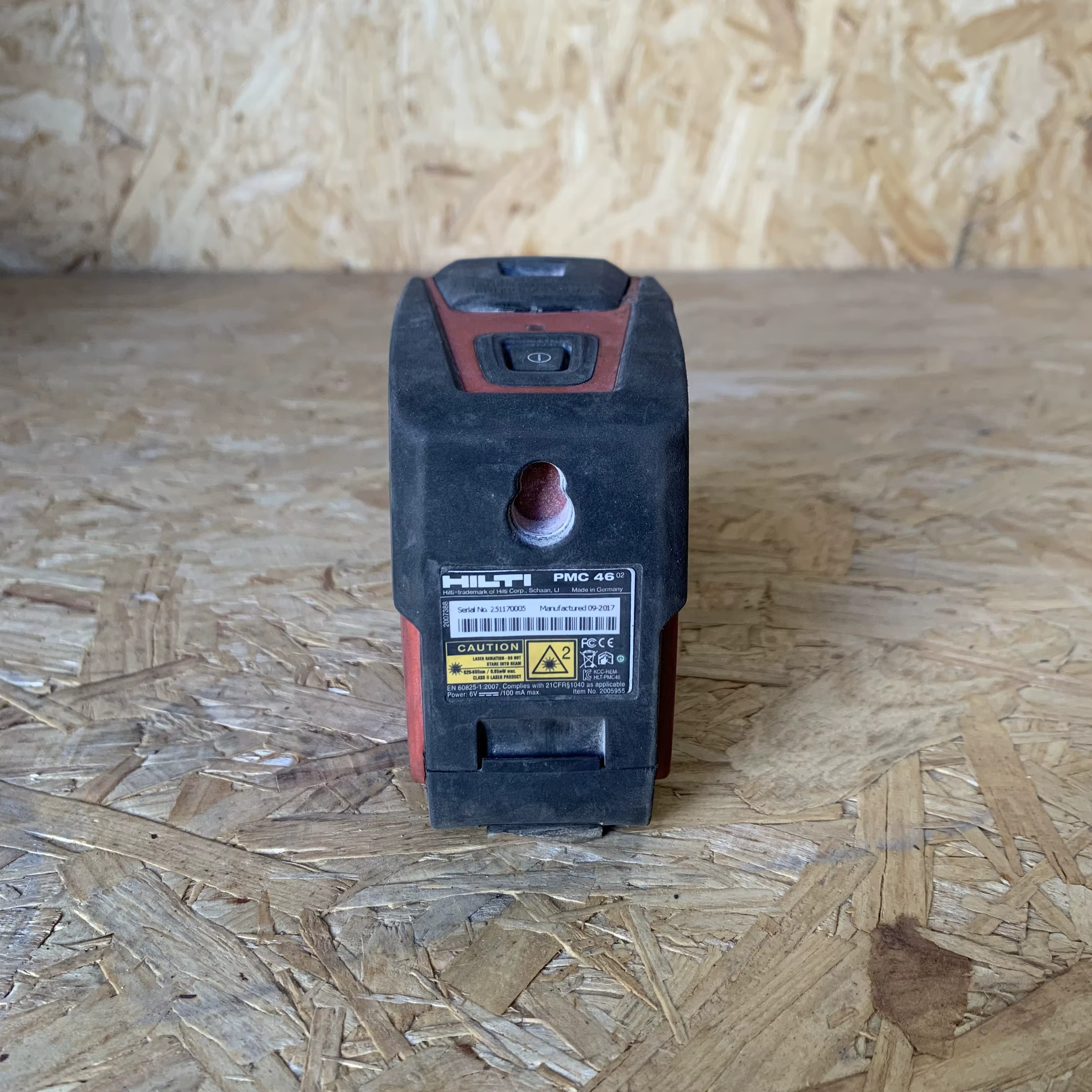 HILTI PMC 46 compteur de niveau d'instrument de marquage de ligne verticale Laser multipoint utilisé uniquement corps