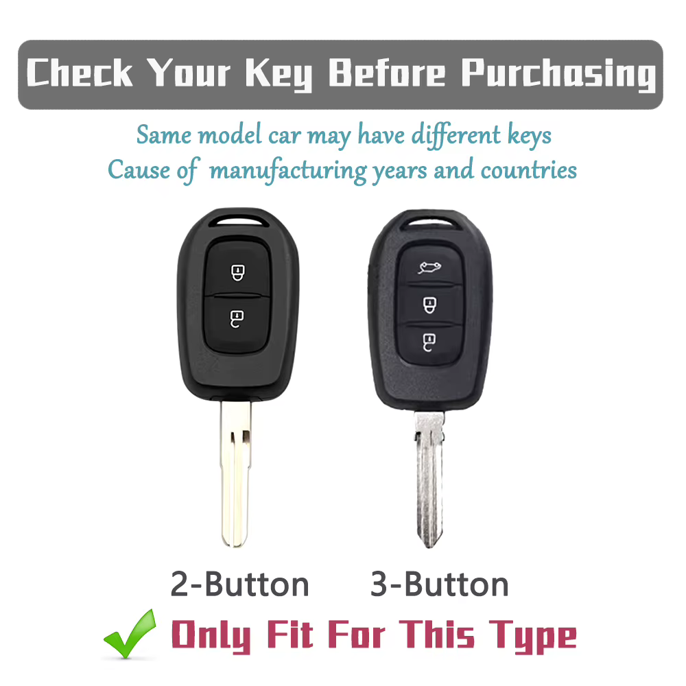 Housse de protection pour clé de voiture en TPU