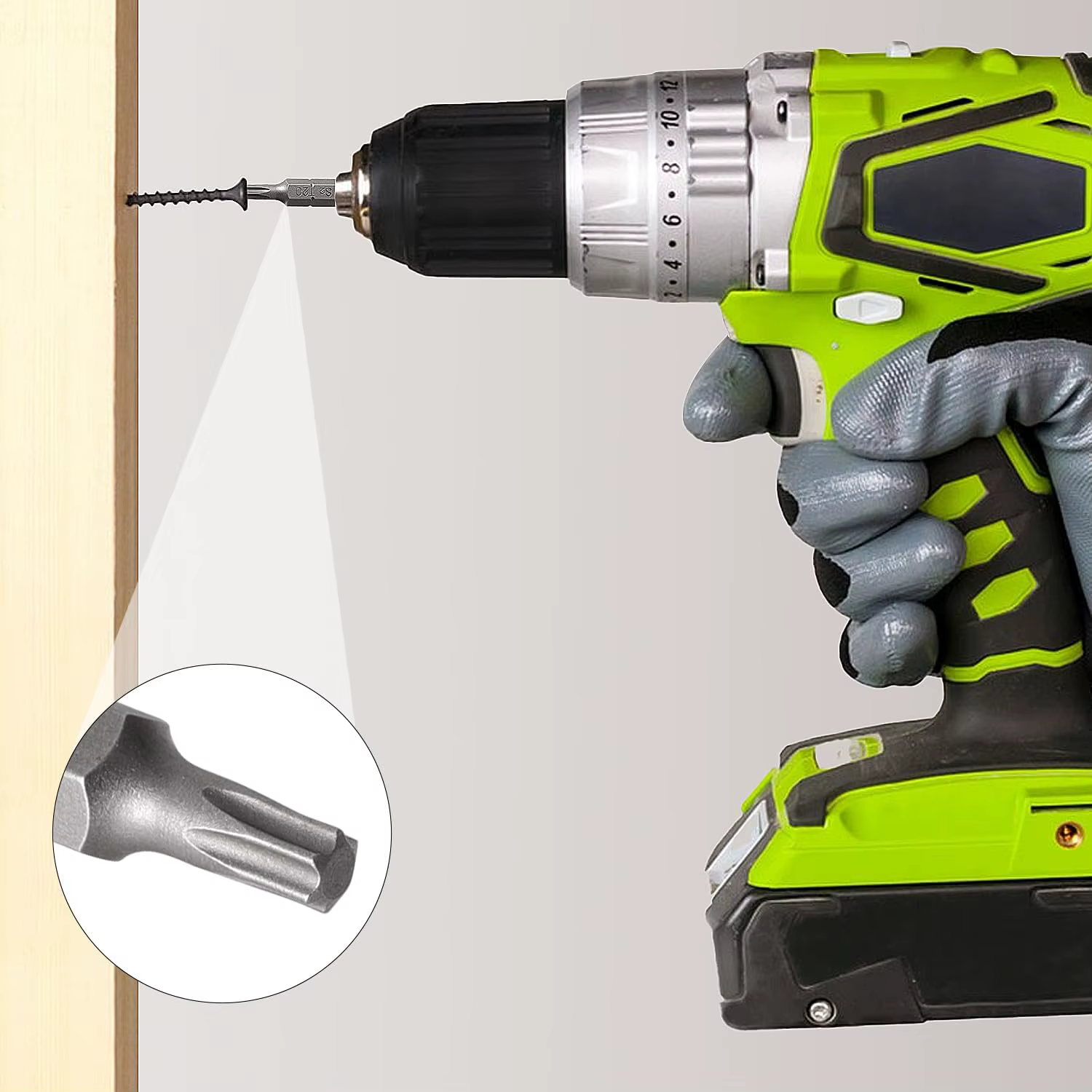 Kit d'embouts de tournevis à tête Torx T5-T40