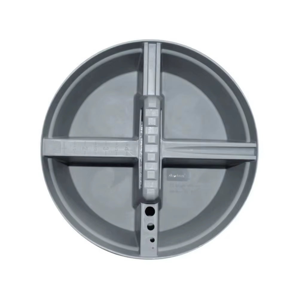 Boîte de rangement en plastique à quatre compartiments