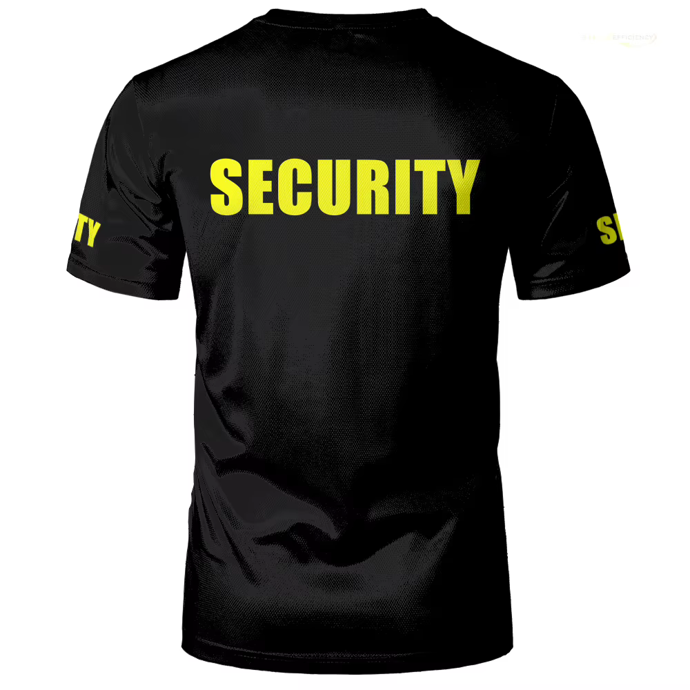 Uniforme de sécurité, vêtements de travail professionnels de garde du corps