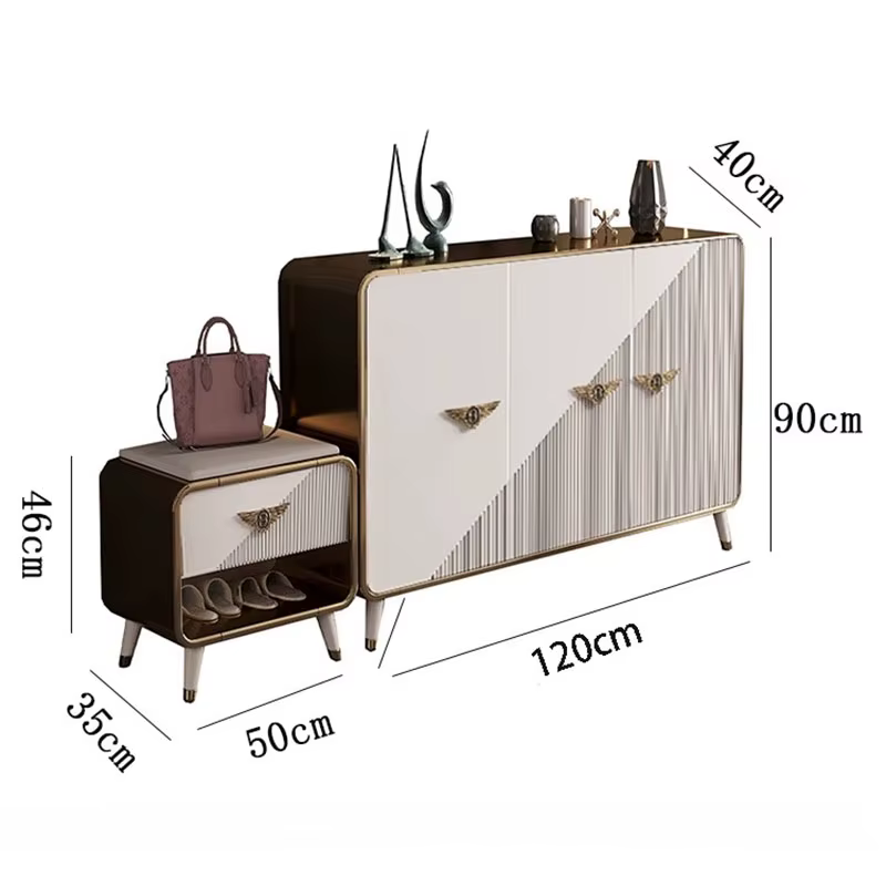 Meuble de rangement de luxe pour chaussures