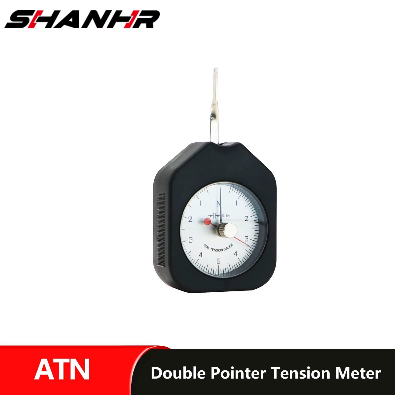 Jauge de tension à double pointeur SHANHR ATN, 0,3N/0,5N/1N/1,5N/3N/5N
