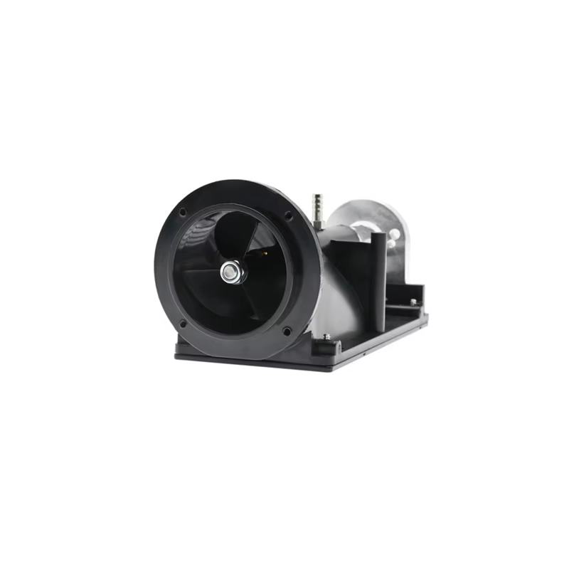 Propulseur à Jet d'Eau de 40mm avec 3 Hélices, Pompe de Pulvérisation Puissante, Moteur 775, pour Bateau Radiocommandé