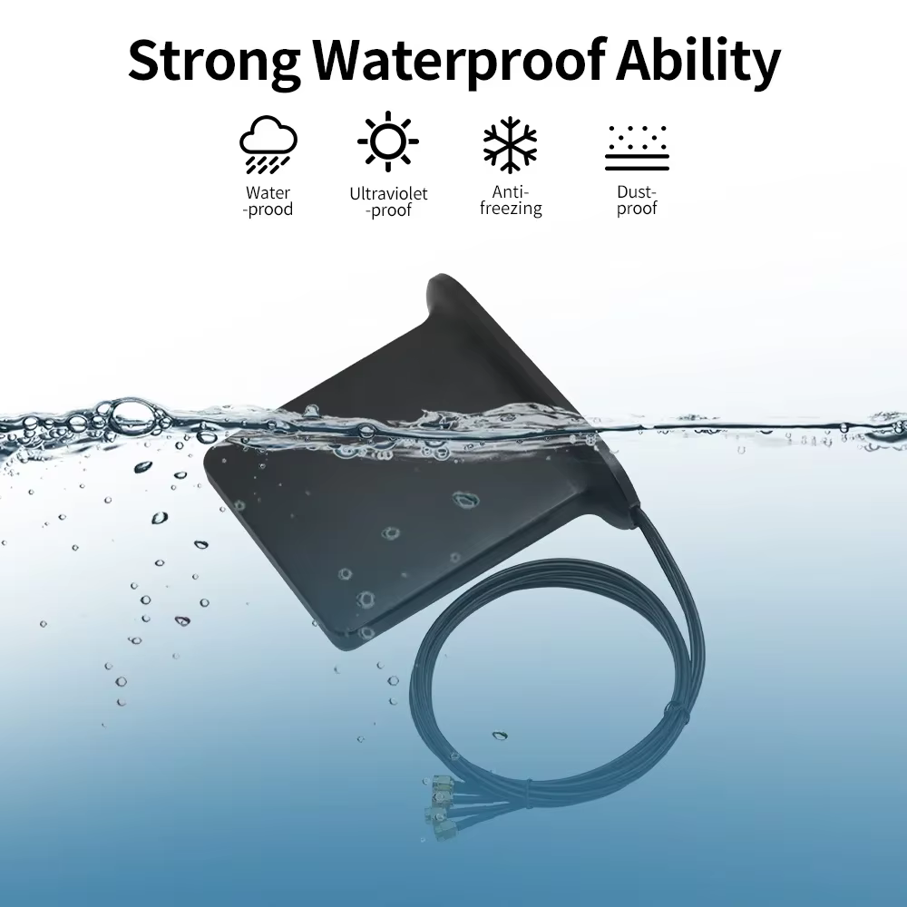 Antenne combinée 4G LTE 5G 4-en-1 Huawei CPE de bureau à gain élevé et haute vitesse pour le gaming
