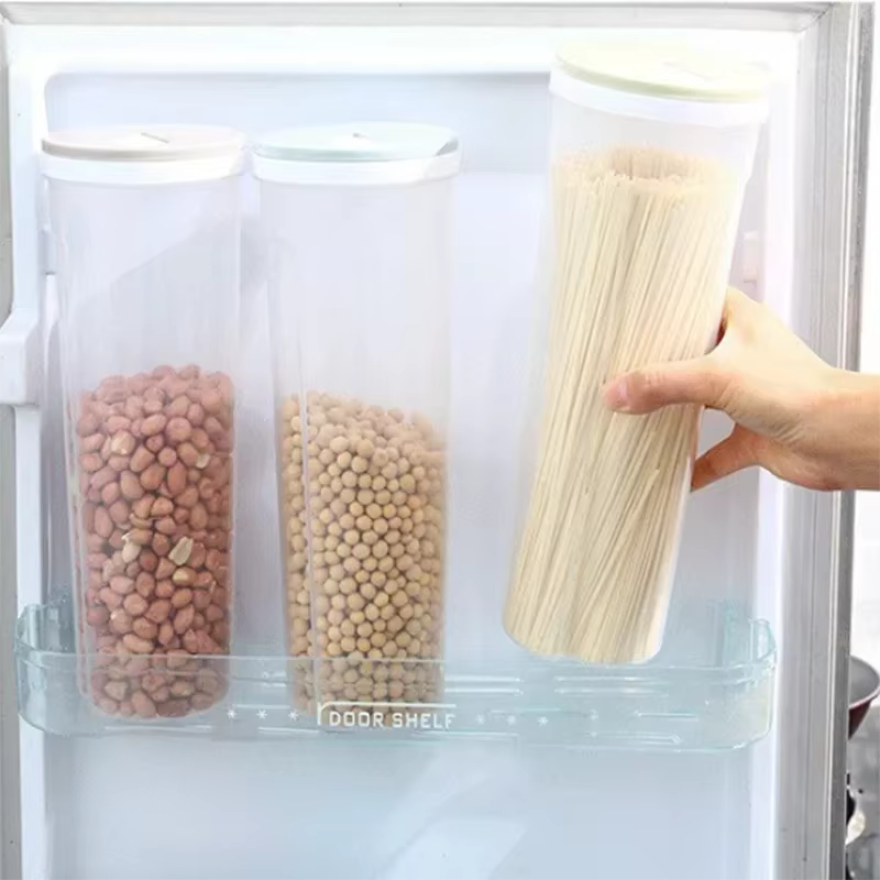 Boîte de rangement quantitative divisée en plastique de qualité alimentaire pour la cuisine