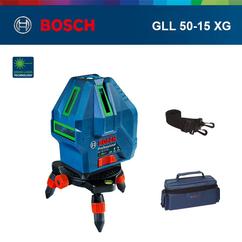 Niveau laser vert Bosch GLL 50-15 XG