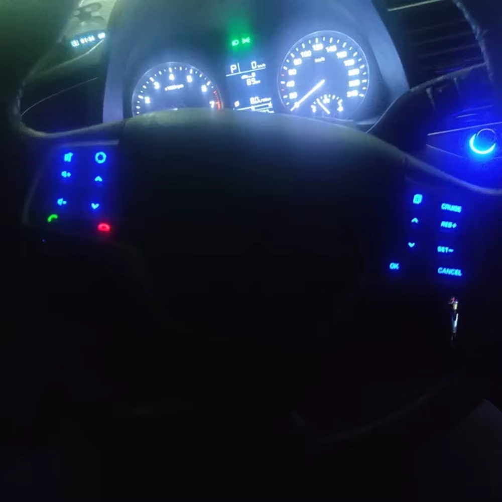 Joli de régulateur de vitesse au volant