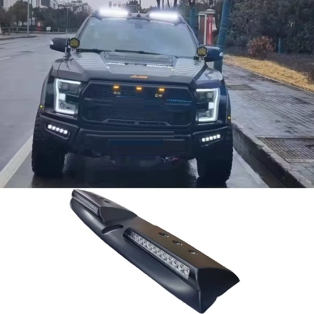 Barre de lumières de toit Led adaptée pour Ranger T7 T8 Xl Xlt Raptor, couvercle de plaque de barre de toit 2016 2017 2018 2019 2020 2021, pièces de voiture de ramassage