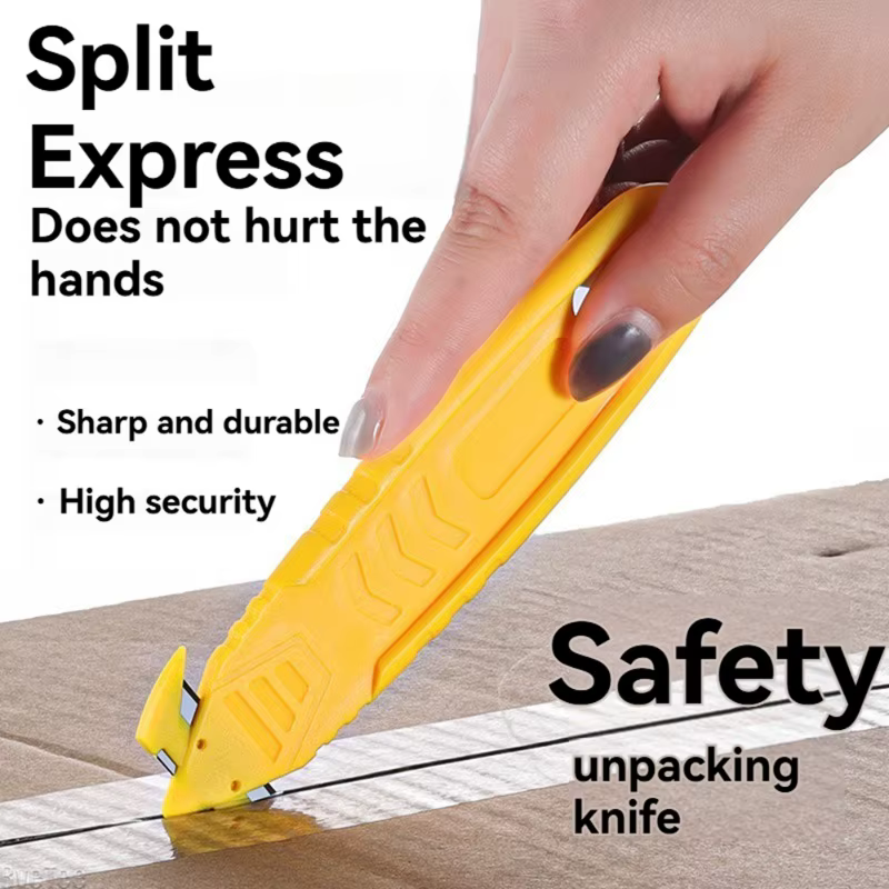Cutter Express SK15 – Outil de Découpe Domestique Anti-Blessure pour l'Ouverture de Colis et les Tâches Quotidiennes